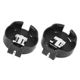 thumbnail image 4 of 20 Pcs CR2450 Coin Cell Button Battery Socket Holder Case 2 Pins Black, 4 of 5
