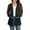 *Black, variant on VBVC Women's Sheer Chiffon Long Sleeve Cardigan , Lightweight Cover Up For Women,Ladies' Open Front Top with Pockets,Black,S-3XL