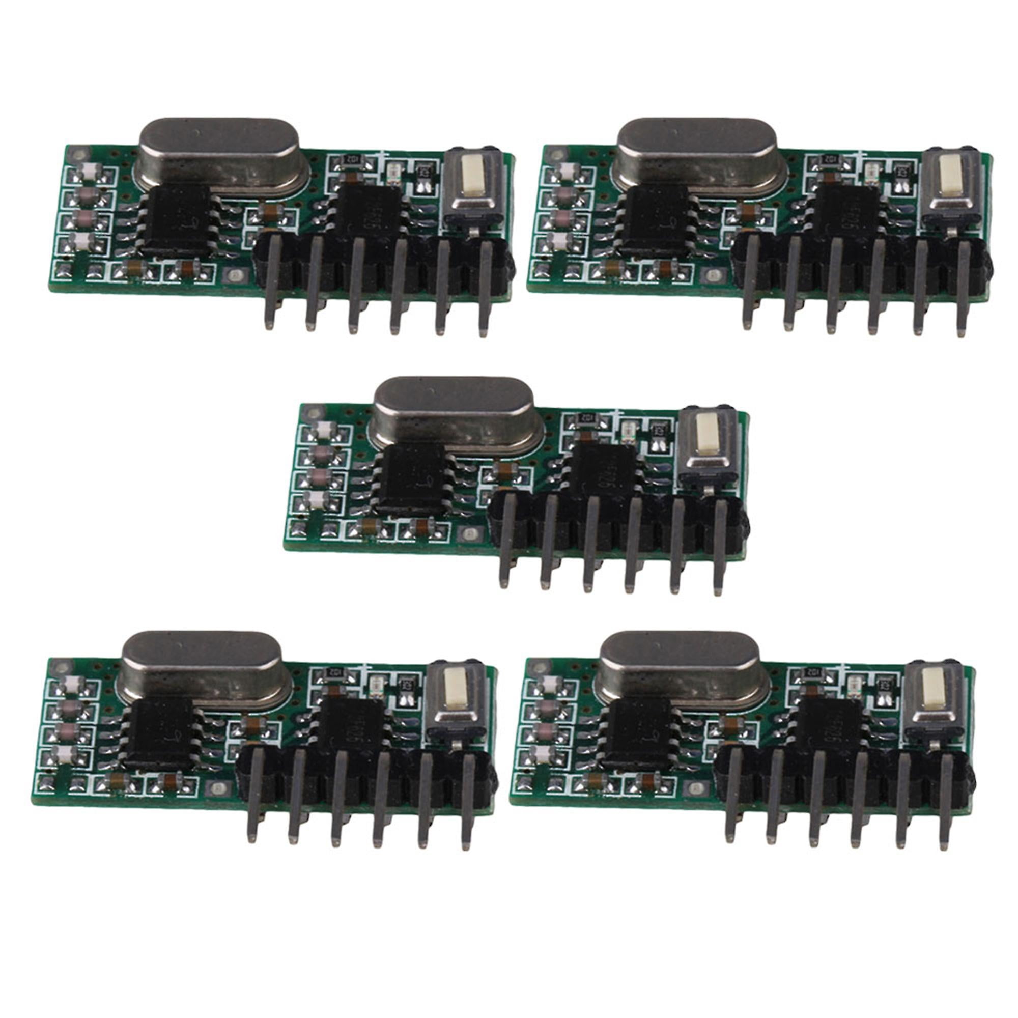 Kit de módulo receptor inalámbrico RF universal RX480E de 433 MHz, 4 ...