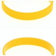thumbnail image 3 of Unique Bargains 24 Pcs Solid Silicone Bracelets for Sports Yellow, 3 of 6