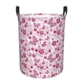 thumbnail image 6 of Lsque Flower Butterfly pattern Laundry Hamper Basket, Tall Woven Rope Hamper Basket for Clothes, Lightweight Storage Basket, Collapsible Waterproof-Small, 6 of 8