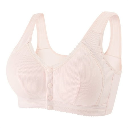 DQRPSEETB Nude Sports Bras Thin Laceless Steel Ring Soft Breathability Underwear Large Size Brater Buckle Female Bra Deep V Neck Vest Bralette Wireless Seamless Bra Beige