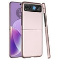 thumbnail image 2 of For Motorola Razr 2023 Case Slim Full Body Shockproof Matte Hard Cover - Rose Gold, 2 of 3
