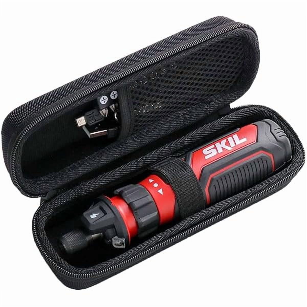 SKIL SD5619-02 Rechargeable 4V Twist Screwdriver - Includes 28-Piece Bit Kit And Storage Case