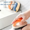 thumbnail image 6 of Laundry Scrub Brush,Cleaning Brush,Clothes Underwear Shoes Scrubbing Brush, Soft Bristle Brush,Easy to Grip Household Cleaning Brushes Tool for Countertops Bathtubs, 6 of 8