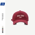 thumbnail image 1 of Fashion Baseball Cap for Men Letter Embroidery Hip Hop Snapback Male Caps Fashionable Trucker Sports Women Leisure Tennis HatAdjustable Gao Jinjia LED, 1 of 2