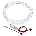 thumbnail image 1 of Kit de cable de fibra óptica de 3mm 3.0m PMMA con iluminador LED de aluminio fuente de luz 12V 1.5W Amarillo, 1 of 6