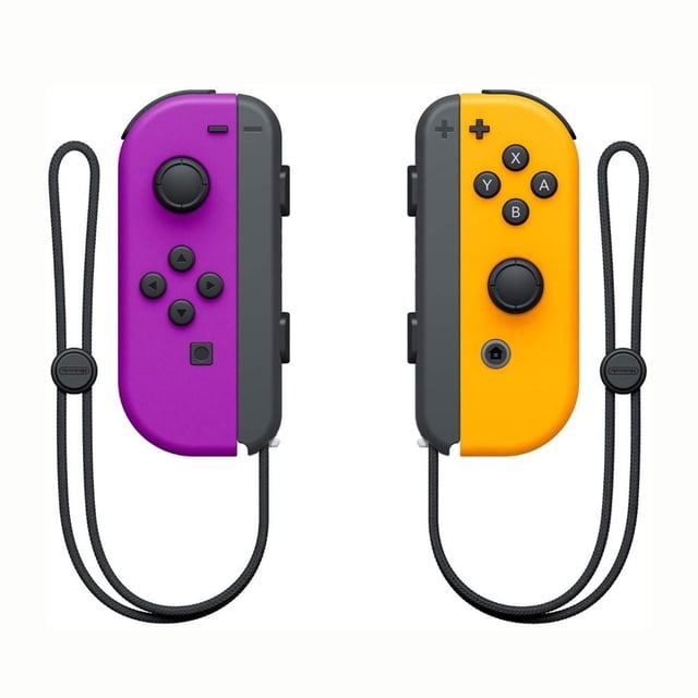 Controles Inalámbricos Nintendo Joy-Con Naranja y Morado