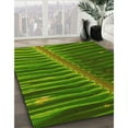 thumbnail image 3 of Ahgly Company Machine Washable Indoor Square Transitional Green Area Rugs, 8' Square, 3 of 7