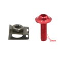 thumbnail image 4 of Unique Bargains 40pcs Metal M6 U-Type Rivets Motorcycle Fasteners Clips w Red Bolts Screws, 4 of 4