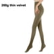 thumbnail image 1 of 1 par de pantimedias de vellón cálidas y translúcidas con piernas impecables para mujer, pantimedias con forro polar, pantimedias de otoño e invierno, 1 of 8