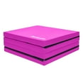 thumbnail image 6 of Matladin 8' Folding Gymnastics Gym Exercise Aerobics Mat, 8ft x 2ft x 2in PU Leather Tumbling Mats(Purple), 6 of 8