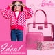 thumbnail image 3 of Set de bolsas de aseo Barbie, bolsa de cosméticos con cierre, 3 unidades, 3 of 6