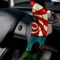 thumbnail image 5 of Christmas Crutches 14.5 Inch Printing PVC Leather Car Wheel Cover Steering Wheel Covers Auto Accessories, 5 of 6