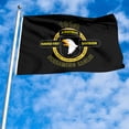 thumbnail image 2 of Cayyon 101st Airborne Division Battle & Campaig - Screaming Eagles Flag 3x5Feet Military Banner with 2 Brass Grommets, 2 of 4