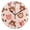 Black, variant on Cute Donut Pattern Wall Clock 10in Round Artistic Oil Painting Home Decor Desk Table Clock