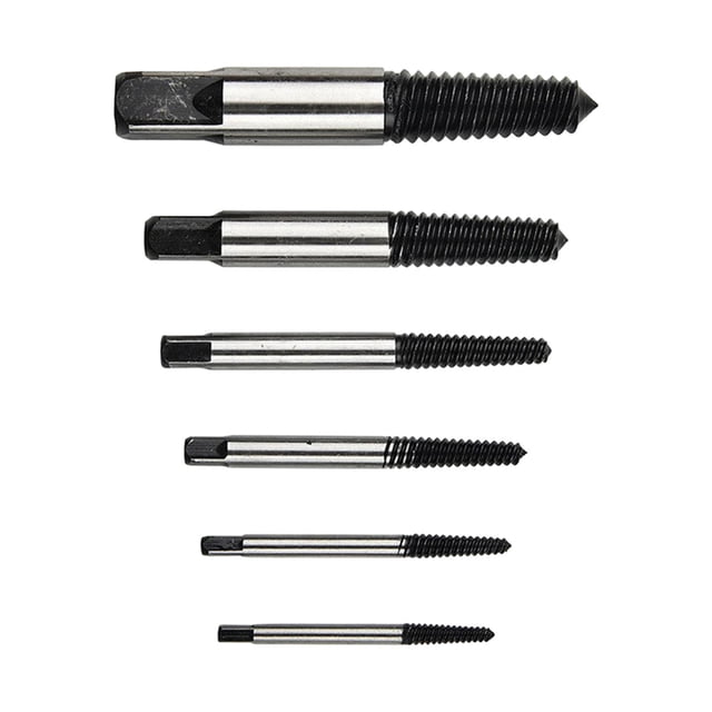 Juego de Herramientas de Broca Extractor de Tornillos Dañados Mayimx 6 Piezas