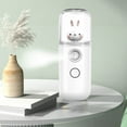 thumbnail image 1 of Xihbxyly Humidificador Facial, Bonito y Colorido Pulverizador, Reabastecedor de Agua Portátil, Hidratante con Fina Bruma, Cuidado Diario de La Piel, Esencial para El Verano, Diseño Compacto Incluido., 1 of 6