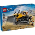 thumbnail image 2 of LEGO City Yellow Bulldozer Construction Site Building Toy for Kids, Ages 8+ - Pretend Play Set & Construction-Themed Building Blocks W/ Toy Bulldozer - Cool Gift Idea for Boys & Girls - 60466, 2 of 7