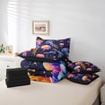 thumbnail image 4 of YST, Ocean Fish Print, Bedding Set, Marine, 7-Piece, Sea Theme, Full Size, 4 of 4