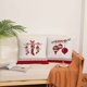 thumbnail image 2 of Juego de 4 fundas decorativas para cojines Feliz Navidad Vacaciones de invierno Navidad Fundas de almohada de terciopelo Árboles de Navidad Calcetines Fundas de cojines Sofá y decoración del hogar Fu JAMW Sencillez, 2 of 5