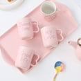 thumbnail image 4 of Juego de agua de cerámica, juego de té, taza de agua for sala de estar, taza de café, juego de tazas for el hogar, nuevo juego de té elegante, 4 of 7