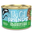 thumbnail image 2 of (6 pack) Tiki Cat Friends Tuna, Ocean Whitefish & Pumpkin, 5.5 oz. Can, 2 of 2