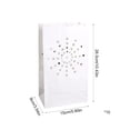 thumbnail image 3 of 10 Pack Hollow Paper Luminaria Bags 10x6 Inch, Christmas Thanksgiving Halloween Cutout Candle Bags for Pathway Yard Walkway Holiday Wedding Decor, 3 of 6