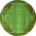 thumbnail image 1 of Ahgly Company Indoor Round Persian Green Traditional Area Rugs, 6' Round, 1 of 1