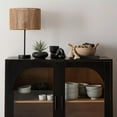 thumbnail image 4 of Bouclair Natural Hemp Rope Lampshade 12 X 8 in (30.48 X 20.32 cm), 4 of 10
