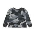 thumbnail image 2 of Reebok Toddler Girls Cozy Up Branded Taping Crewneck, Sizes 12M-5T, 2 of 2