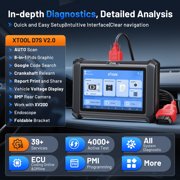 XTOOL D7S V2.0 Bidirectional Scan Tool, AI-Assisted Full System OBD2 Scanner with ECU Cod-ing PMI, 39+ Resets, FCA AutoAuth, AI-Assisted, 3-Year Updates