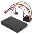 thumbnail image 3 of VGEBY Rc Motor, Brushless Rc Motor, Dustproof 1/10 Brushless Motor Waterproof 80A Brushed ESC 1/8 ESC For RC Car Truck, 3 of 8