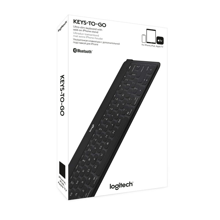 Logitech Keys-To-Go Portable Keyboard (Black)