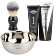 thumbnail image 1 of Kit Para Afeitar The Shaving Co Brocha + Bowl + One System amarillo 1, 1 of 10