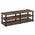 thumbnail image 6 of Furinno TURN-N-TUBE 3-Tier Entertainment Center for TVs up to 46" Amber Pine, 6 of 6