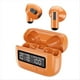 thumbnail image 1 of Reloj PortáTil Auriculares InaláMbricos Bluetooth Semi In Ear Touch Gaming Esports Auriculares de Alcance-Naranja, 1 of 5