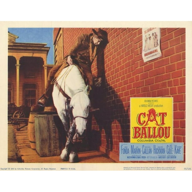 Cat Ballou (1965) 11x14 Movie Poster