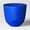 Blue, variant on 8"x8" Square Self-Watering Plastic Planter Pot, Indoor Outdoor Decorative Plant Container for Herbs, Flowers, Succulents, Home Patio Garden