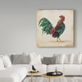 thumbnail image 3 of Trademark Fine Art 'Rooster 7' Canvas Art by Jean Plout, 3 of 3