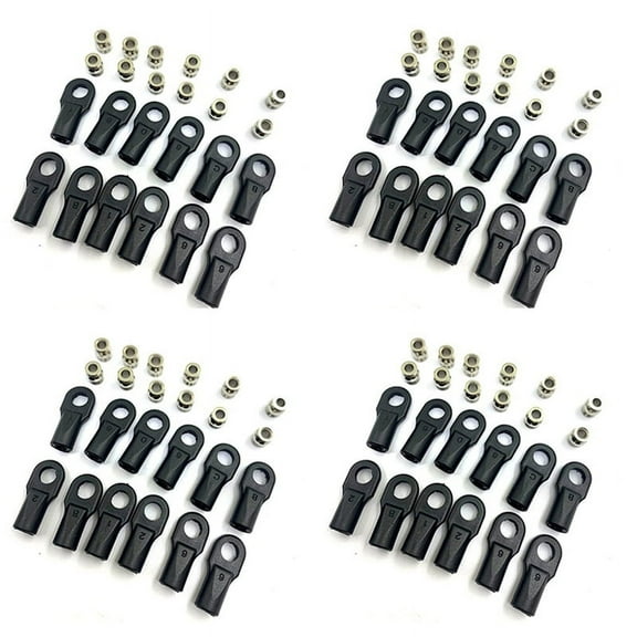 48Pcs 5347 Rod End Ball Joint General Trolley Ball Sets for 1/10 Traxxas E- SUMMIT