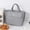 Gray, variant on Danhjin Lunch Bag Insulated Lunch Bag for Men Women,Leak Proof Lunch Box for Work,Extra Large Lunch Tote Bag With Removable Shoulder Strap Reusable Lunch Cooler Bag For Picnic Hiking -