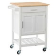 thumbnail image 4 of CorLiving Sage Wood Kitchen Cart, 4 of 9