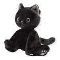 thumbnail image 2 of Peluche Gatito 25 cm Belug, Negro, 2 of 3