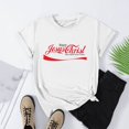thumbnail image 4 of Kayannuo Blouses for Women Tee Shirts for Women Valentine's Day Women's 2024 Spring And Summer Fashion Easter Print Pattern Round Neck Short Sleeved T-shirt Top/Shirt, 4 of 7