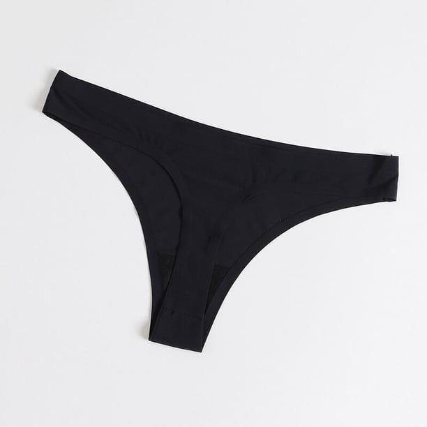TrowBridge-bragas lisas y sencillas para mujer, Tanga Sexy sin costuras, ropa interior para chica, lencería amigable con la piel, ropa interior de satén de seda