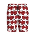 thumbnail image 3 of Yiaed Cute Red Crab for Men's Soft Sleep Pajama Short Lounging Pajama Shorts-X-Large, 3 of 8
