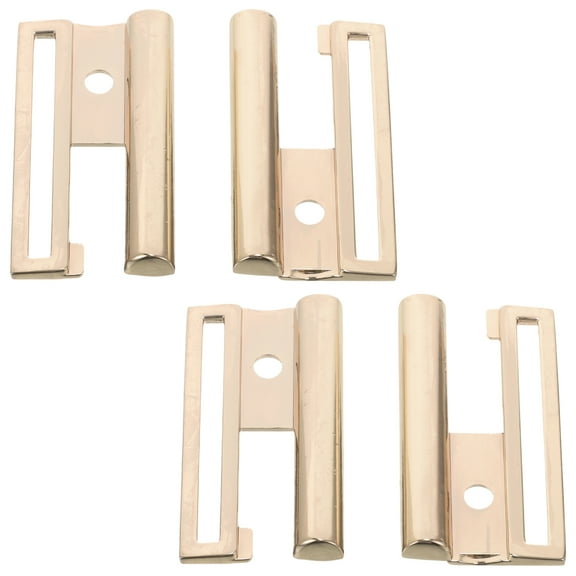 Guyelim waist belt buckle 2 Pairs Delicate Coat Toggle Buckle Coat Holder Buckle Clasp Metal Sweater Closure Buckle