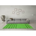 thumbnail image 3 of Ahgly Company Indoor Rectangle Oriental Green Industrial Area Rugs, 2' x 5', 3 of 4