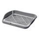 thumbnail image 5 of Soporte para empapadores, inodoro abierto para perros, bandeja reutilizable para orinar, jardín Gris, 5 of 9